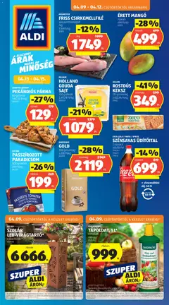 Aldi - Aldi akciós újság megtekintése, amely érvényes 2026.04.09.-től