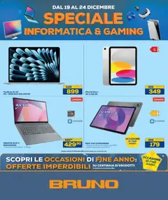 Anteprima dell'opuscolo Volantino Gaming dal negozio BRUNO valido da 19/12/2025
