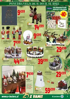 Predogled kataloga iz trgovine E.leclerc veljaven od 26.11.2025 | Stran: 5