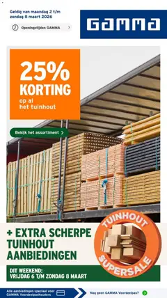 Voorbeeld van GAMMA folder van winkel GAMMA geldig vanaf 02-03-2026