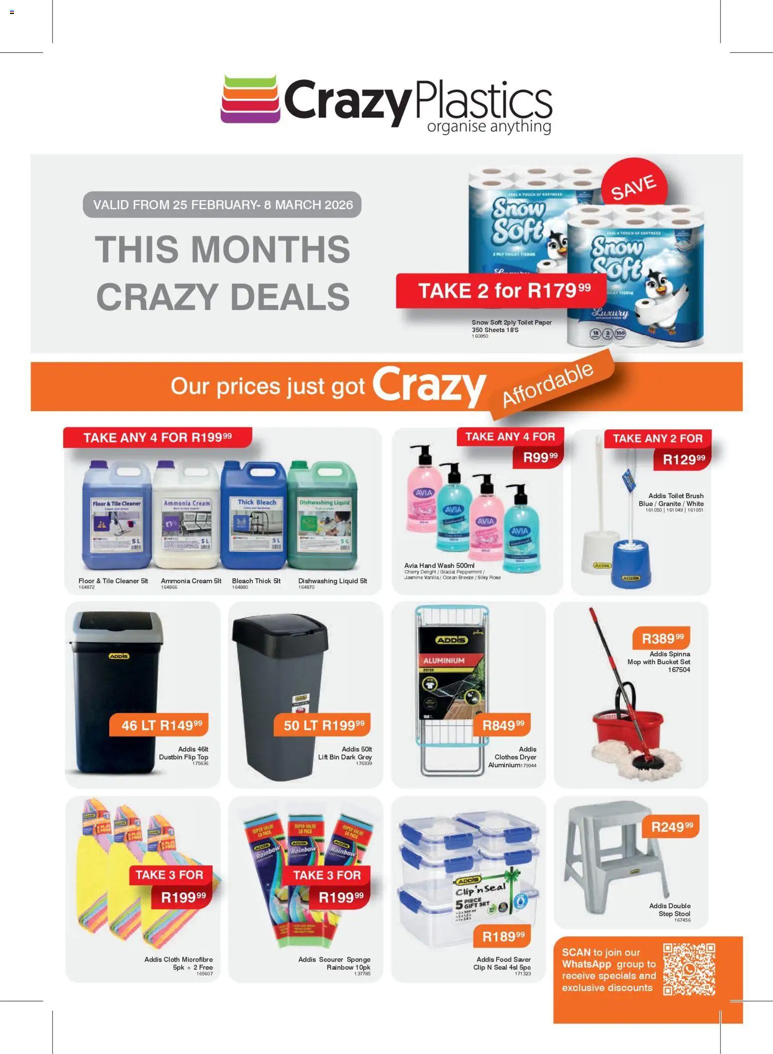 Preview of Crazy Plastics flyer valid from 25/02/2026