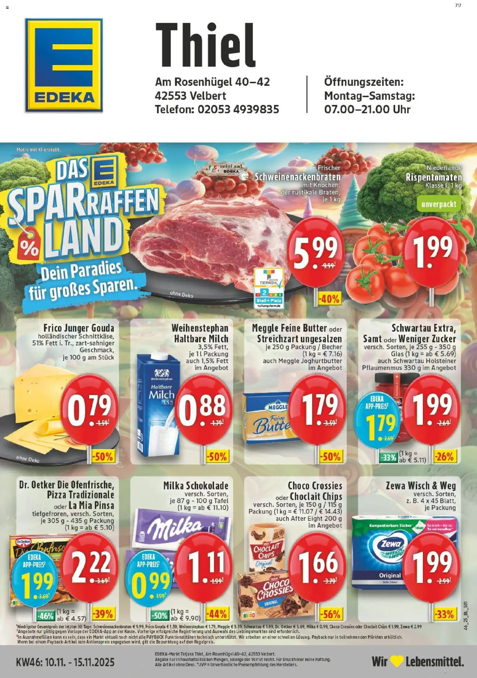 Vorschau von dem Prospekt des Geschäftes Edeka, gültig ab dem 10.11.2025