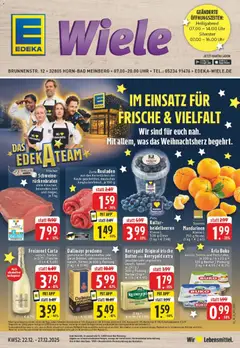 Vorschau von dem Prospekt des Geschäftes Edeka, gültig ab dem 22.12.2025