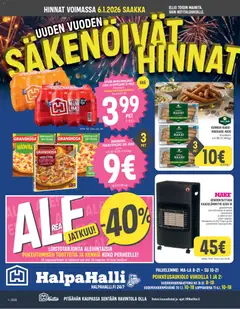 Kaupan Halpa Halli Tarjoukset esikatselu, voimassa 29/12/2025