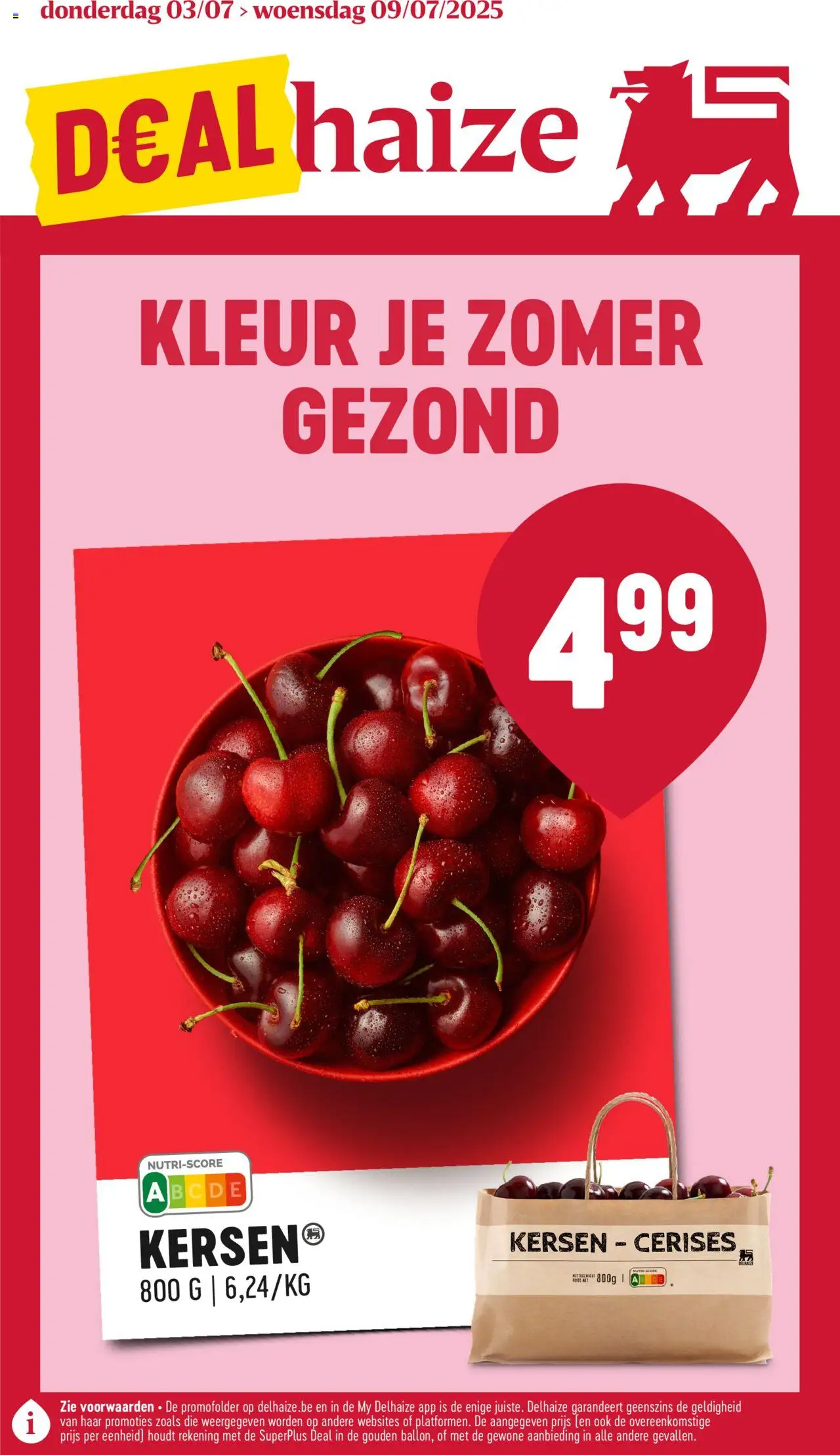 Delhaize shop Folder week 27 geldig vanaf 03/07/2025 - Paginanummer 1