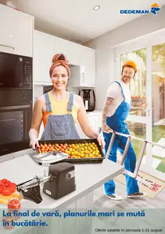 Previzualizarea de cataloage: Dedeman Catalog nou valabil de la 01.08.2025