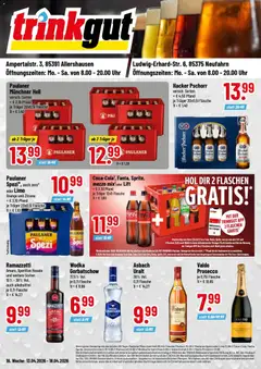 Vorschau von dem Prospekt des Geschäftes Trinkgut, gültig ab dem 12.04.2026