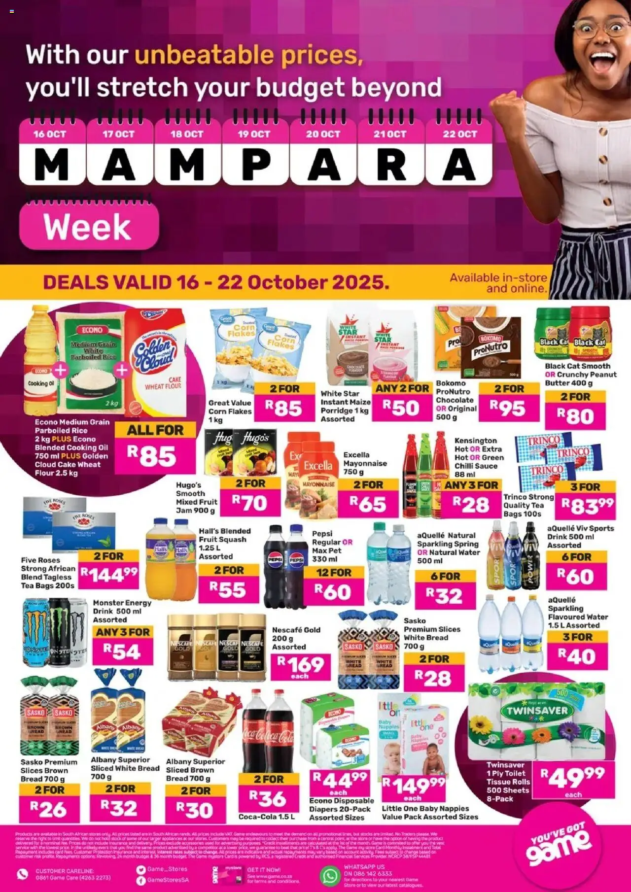 Game Mampara Week from 16/10 - 22/10/2025 > Promotions