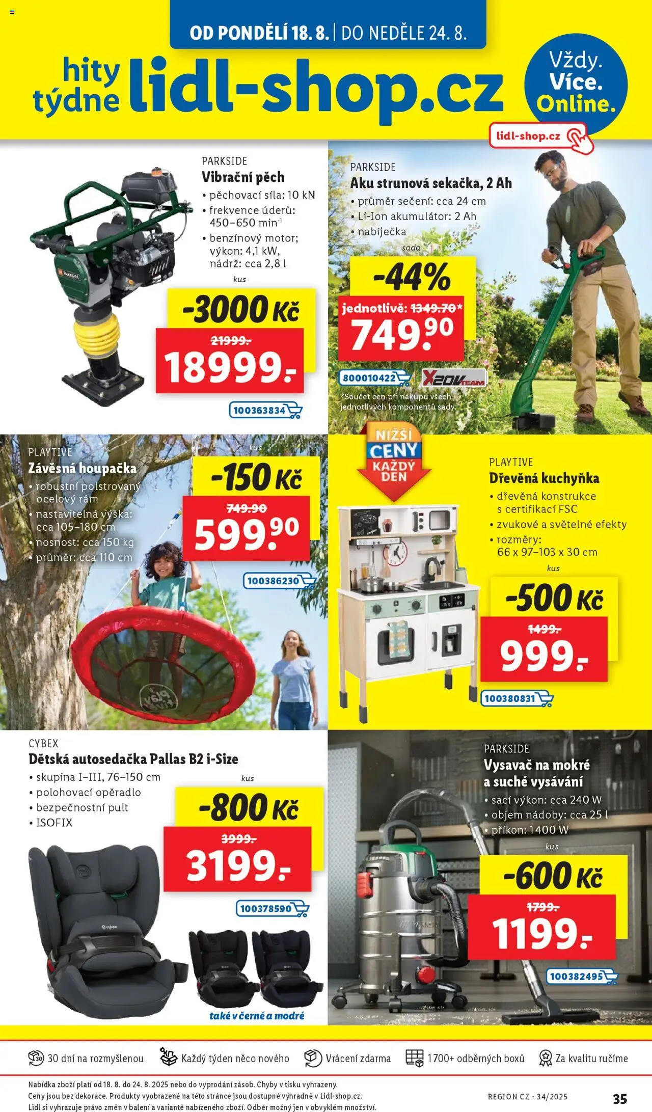  LIDL leták příští týden od 18.08.2025 >> Lidl Akce