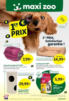 Prévisualisation de Catalogue du magasin Maxi ZOO formulaire valide 08/10/2025
