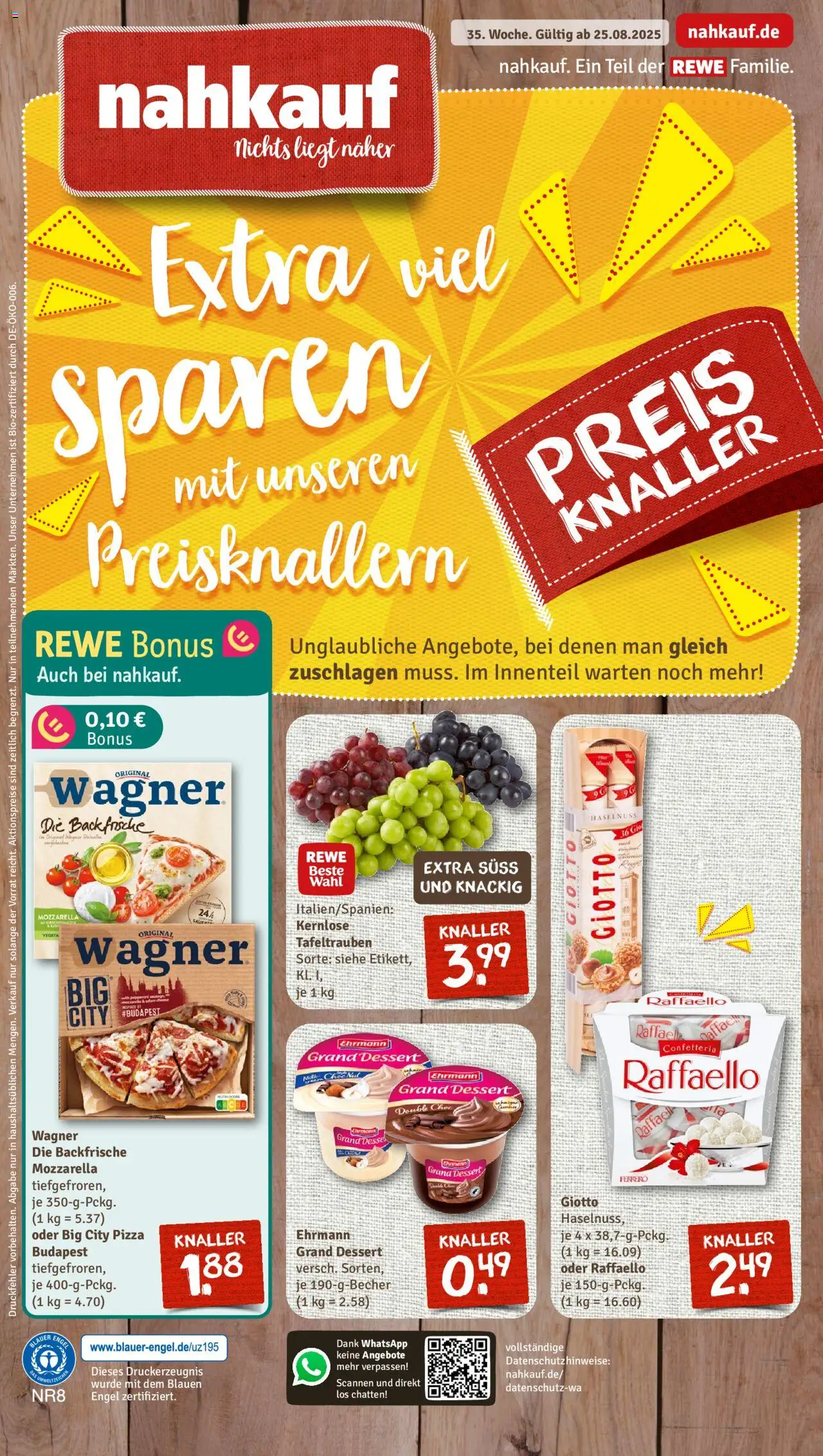 Nahkauf Prospekt (vom 25.08.2025 - 30.08.2025)
