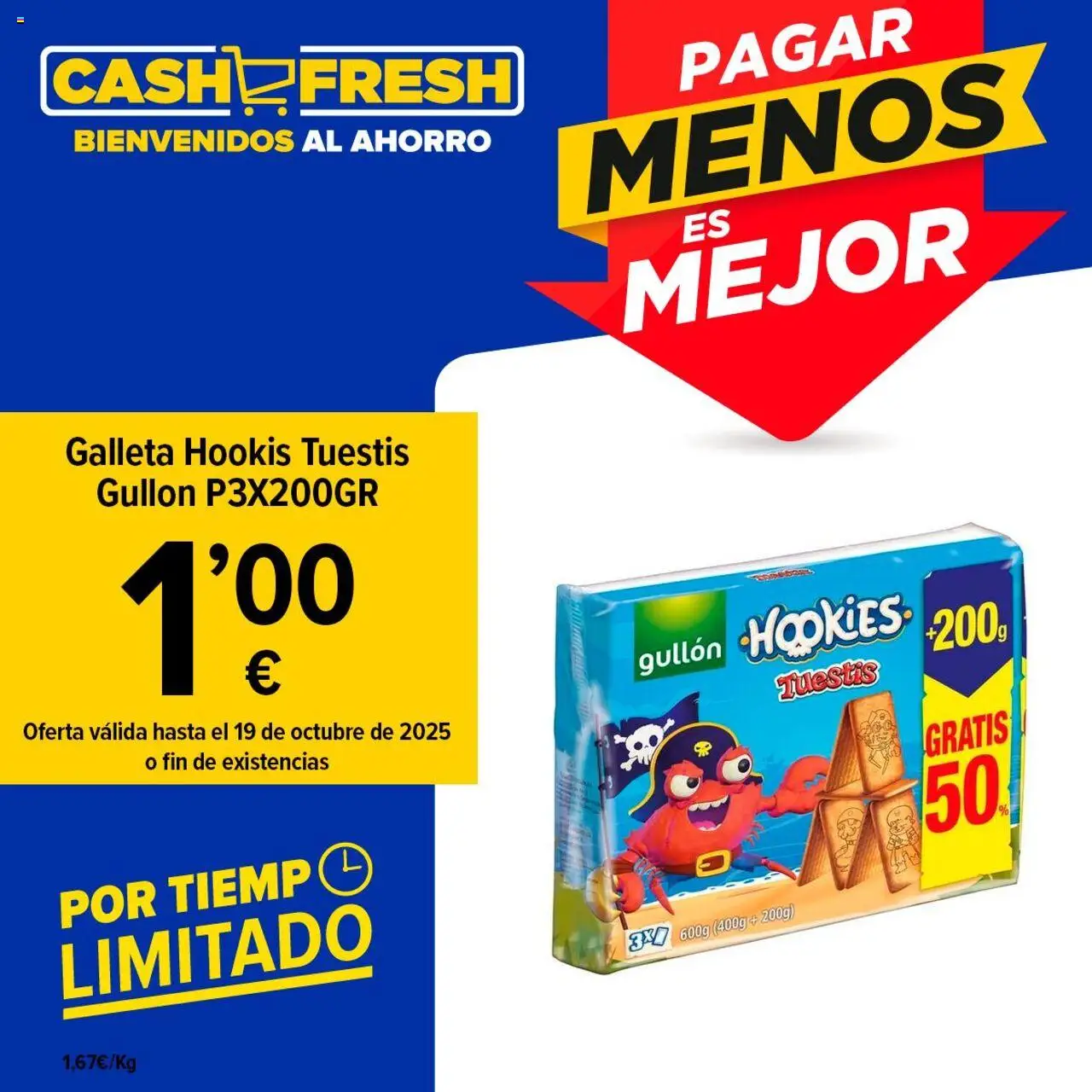Cash Fresh Folleto > 14/10 - 19/10/2025 > Ofertas