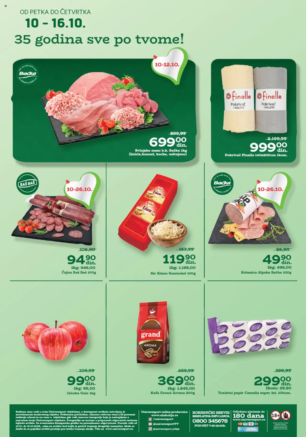 Univerexport katalog važi od 10.10.2025 - stranica 1