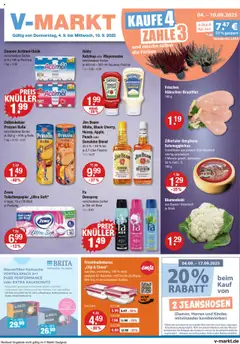 Vorschau von dem Prospekt des Geschäftes V-Markt, gültig ab dem 04.09.2025