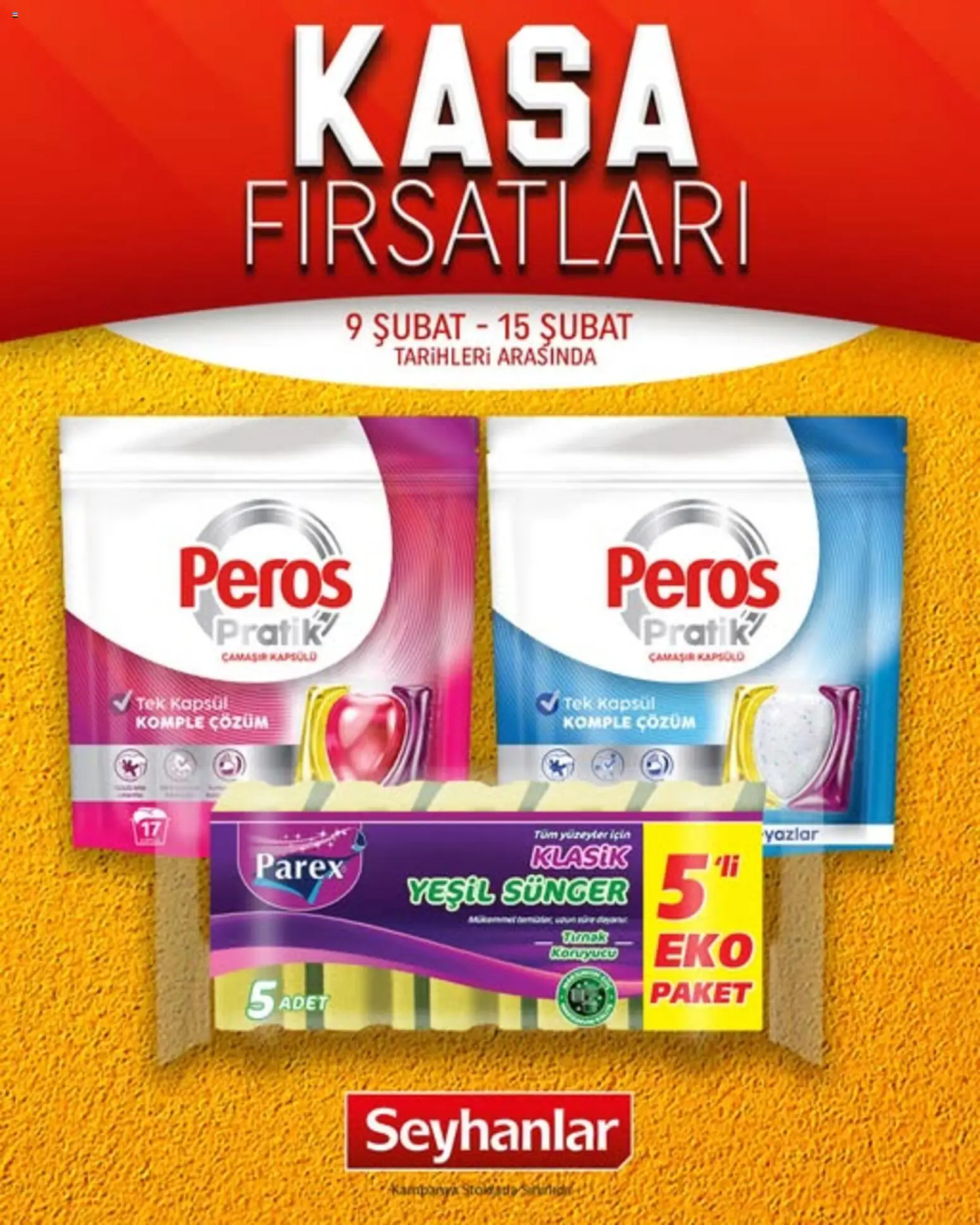 Seyhanlar Market Katalog Kasa Fırsatları 09.02.2026 - Broşürünün önizlemesi
