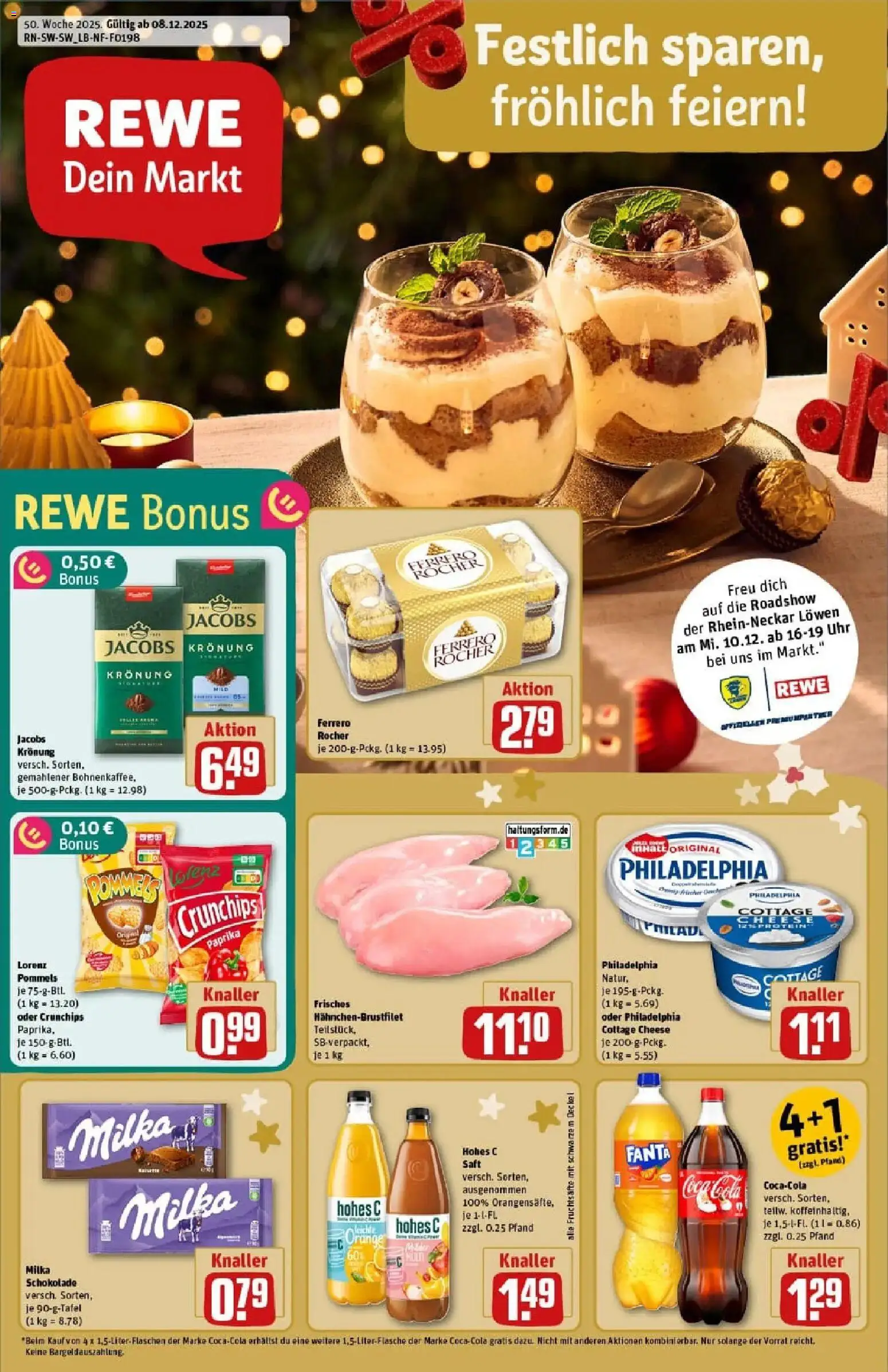 Vorschau von dem Prospekt des Geschäftes Rewe, gültig ab dem 07.12.2025