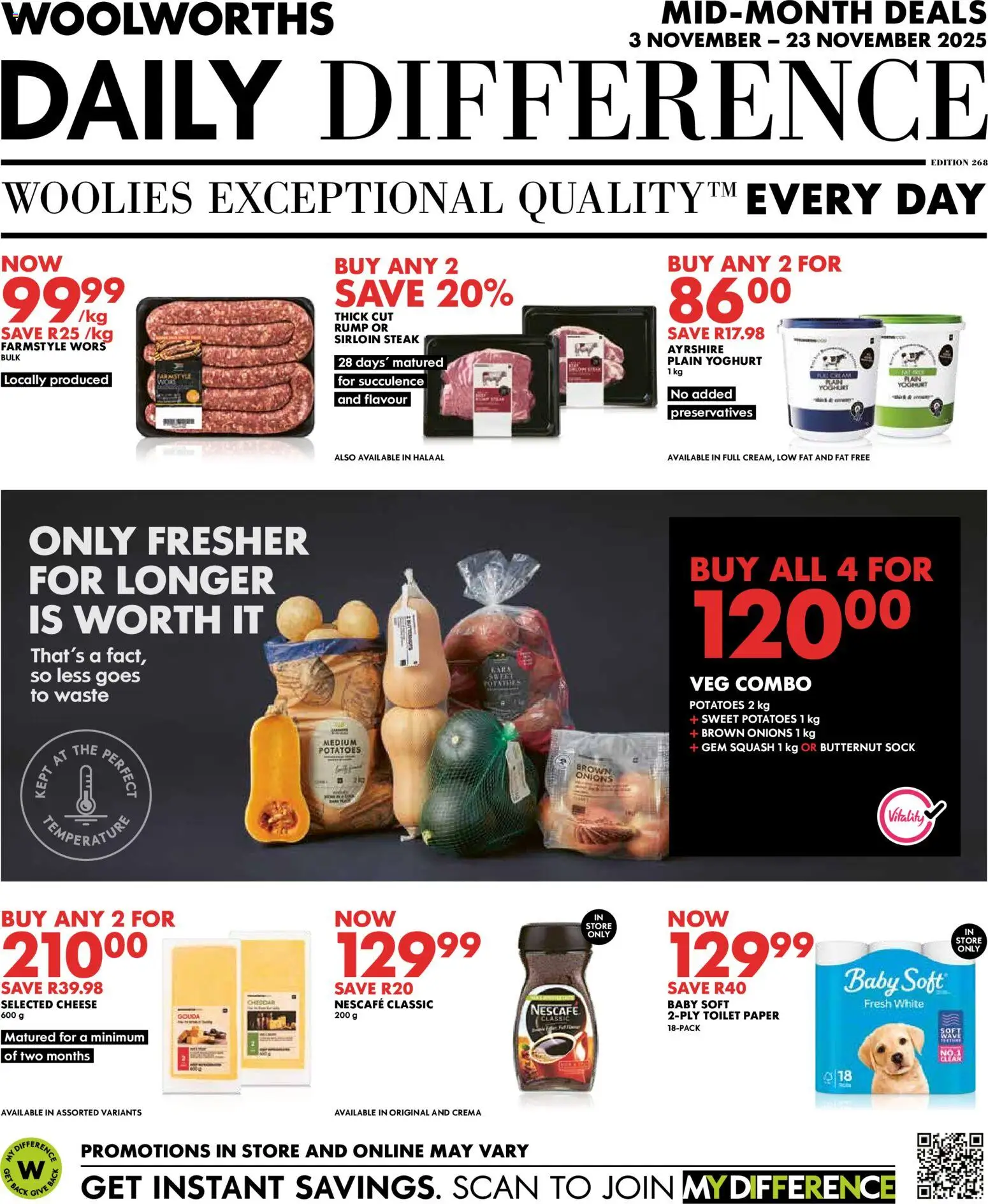 Preview of Woolworths flyer valid from 03/11/2025