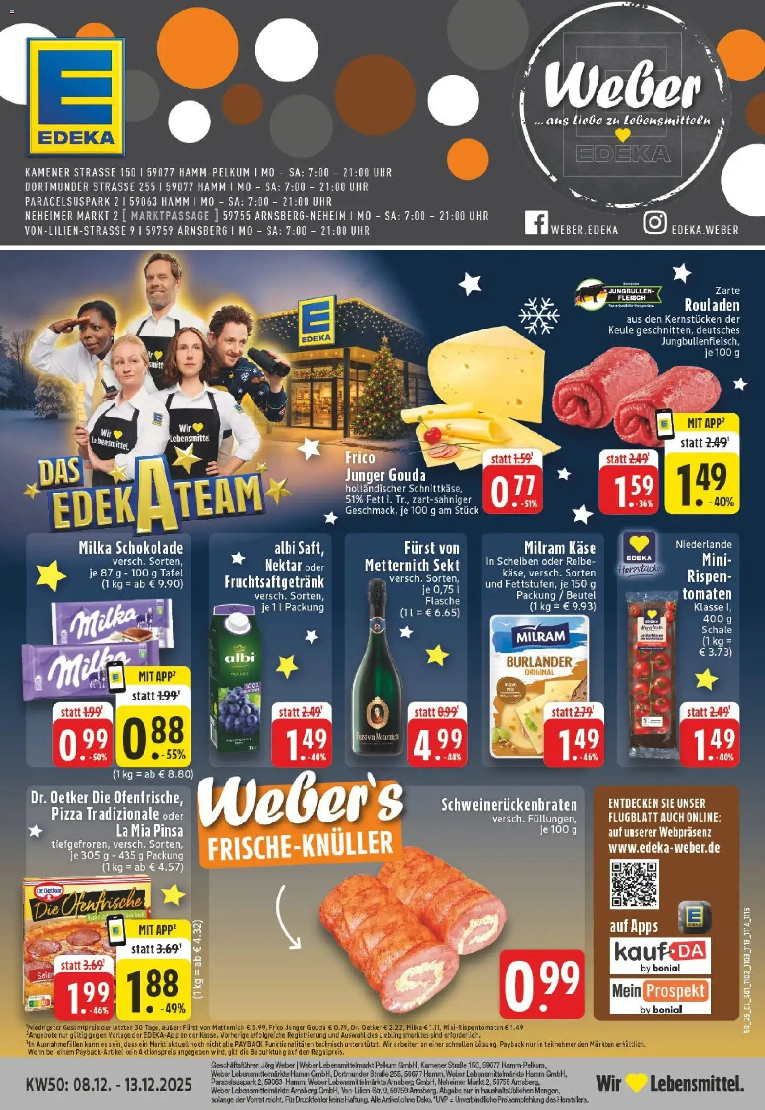 Vorschau von dem Prospekt des Geschäftes Edeka, gültig ab dem 07.12.2025
