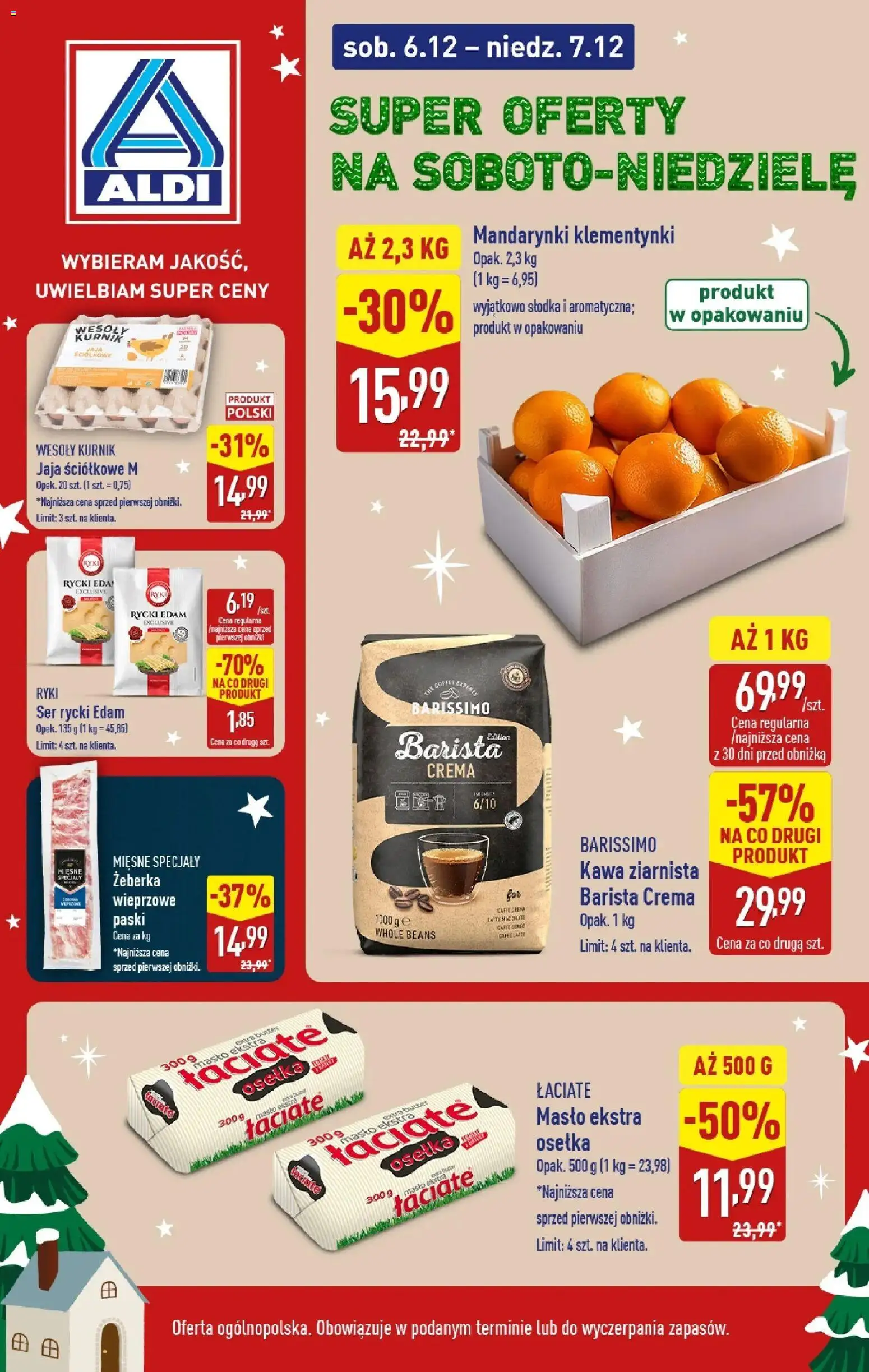 Pogląd gazetki "Weekend promocji" ze sklepu Aldi ważnej od 06.12.2025
