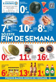 Pré-visualização do folheto da loja E.Leclerc válida a partir de 08/08/2025