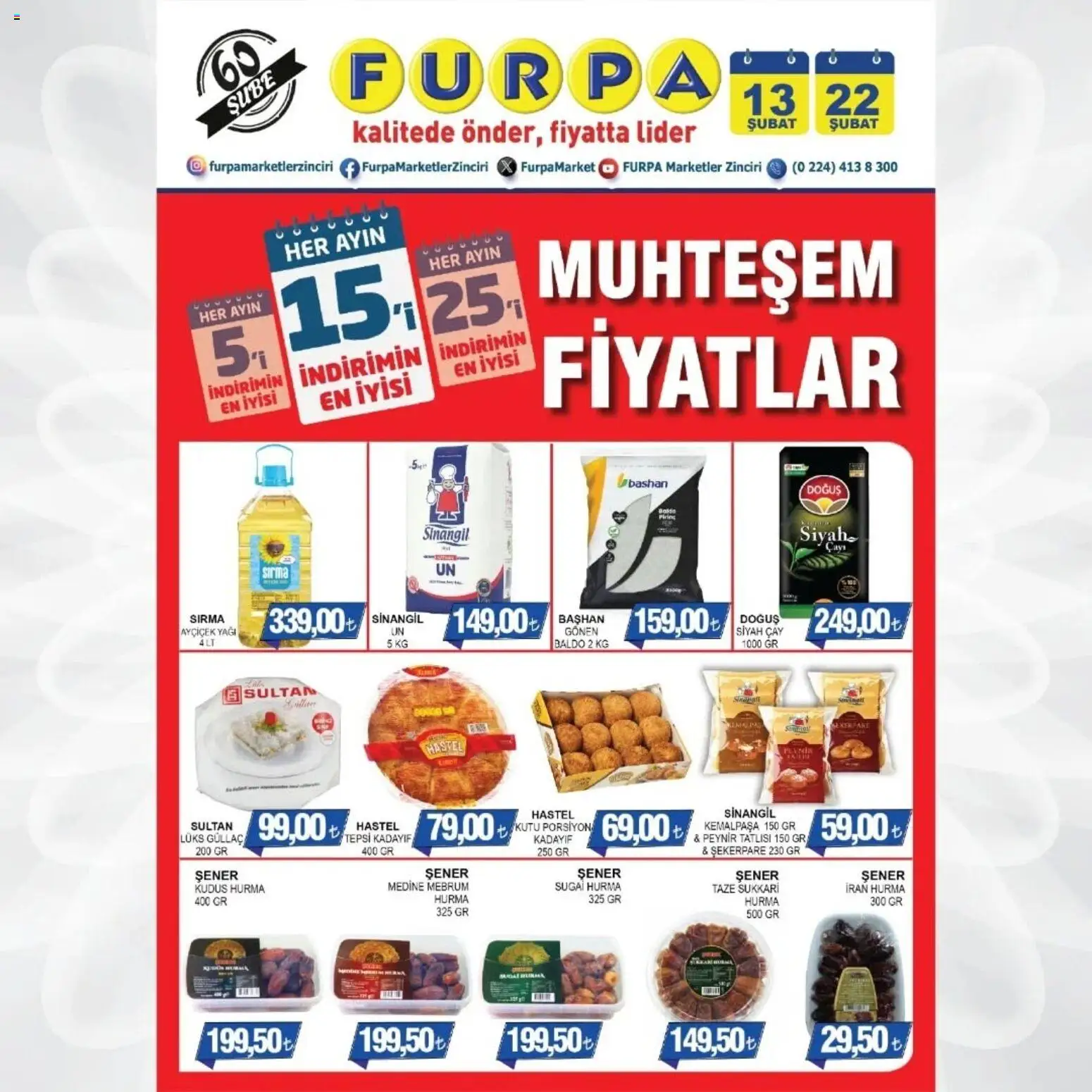 Furpa Katalog Muhteşem Fiyatlar 13.02.2026 - Broşürünün önizlemesi