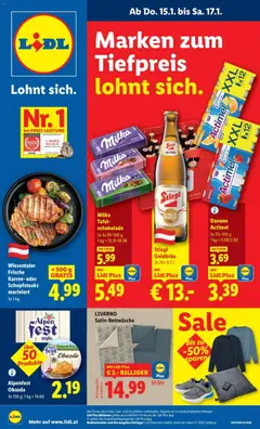 Vorschau der Angebote: Lidl Prospekt aktuell gültig ab 15.01.2026