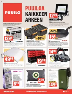 Kaupan Puuilo Tarjoukset esikatselu, voimassa 25/08/2025