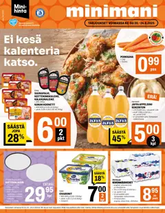 Kaupan Minimani Tarjoukset esikatselu, voimassa 20/08/2025