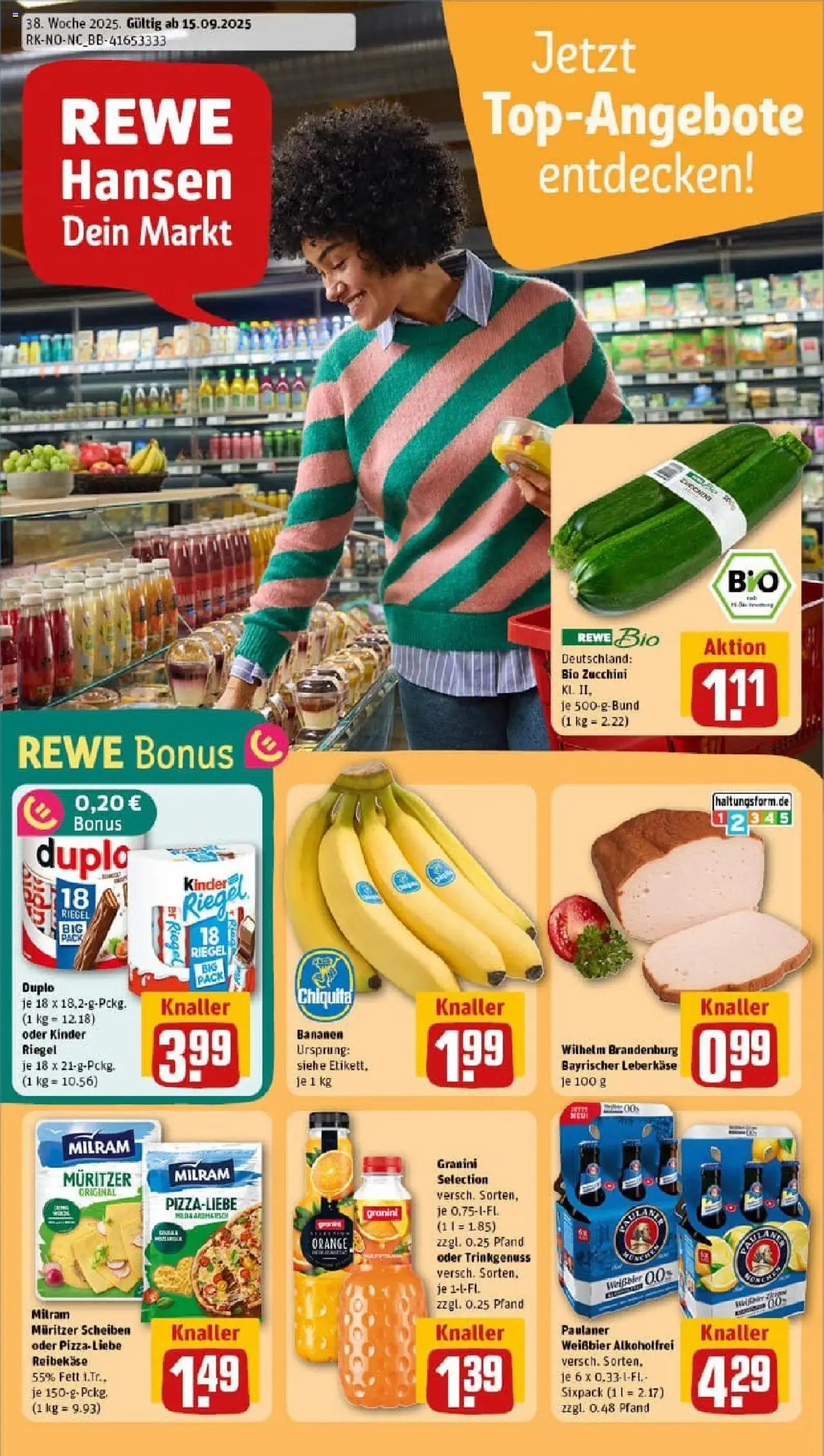 REWE Prospekt ab 14.09.2025 nächste Woche - Prospekt Flensburg	