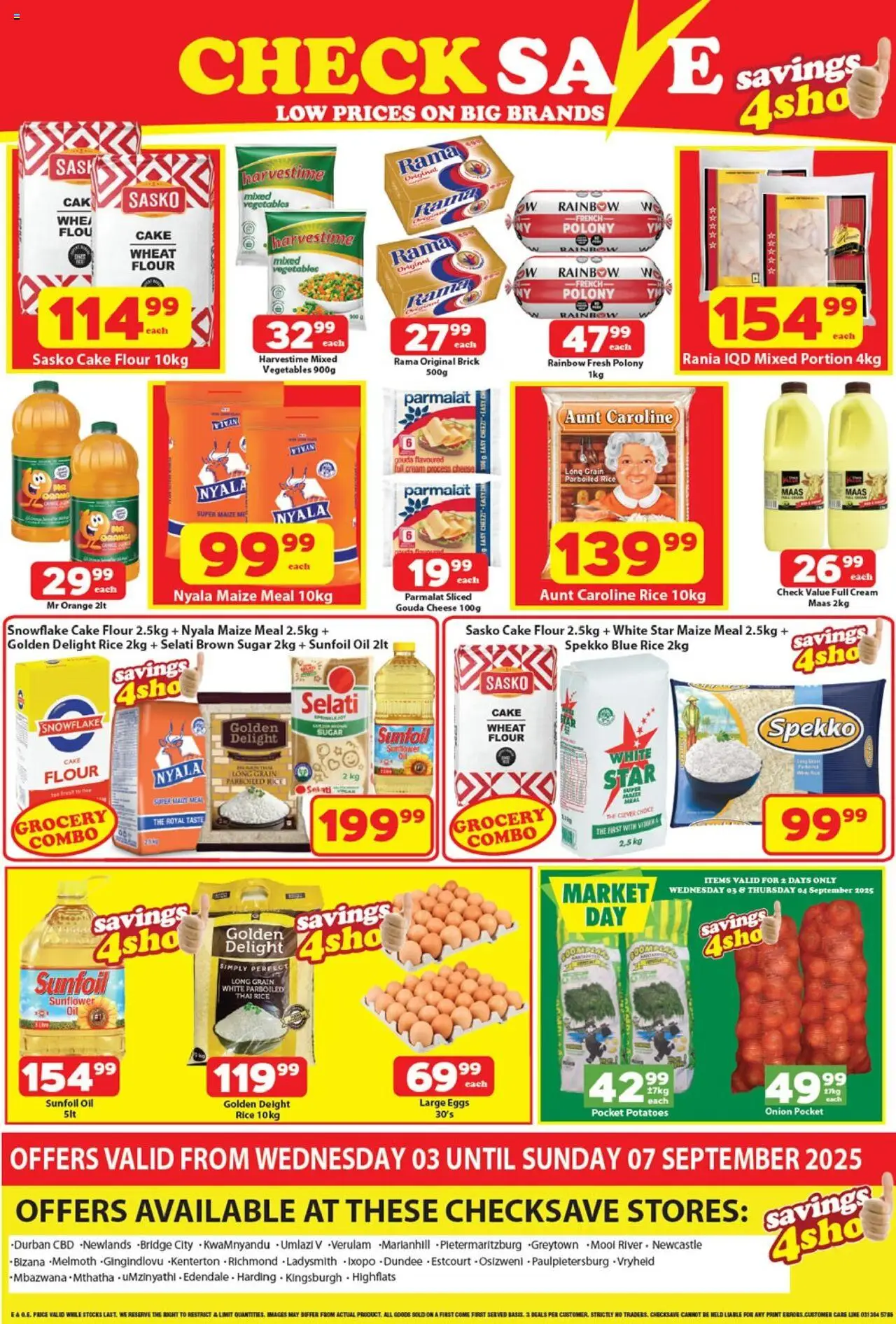 Check Save Specials from 03/09 - 07/09/2025 > Promotions