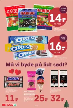 Eksempel på tilbudsavis Tilbudsavis fra butik Spar gyldig fra 05/12/2025 | Side: 22