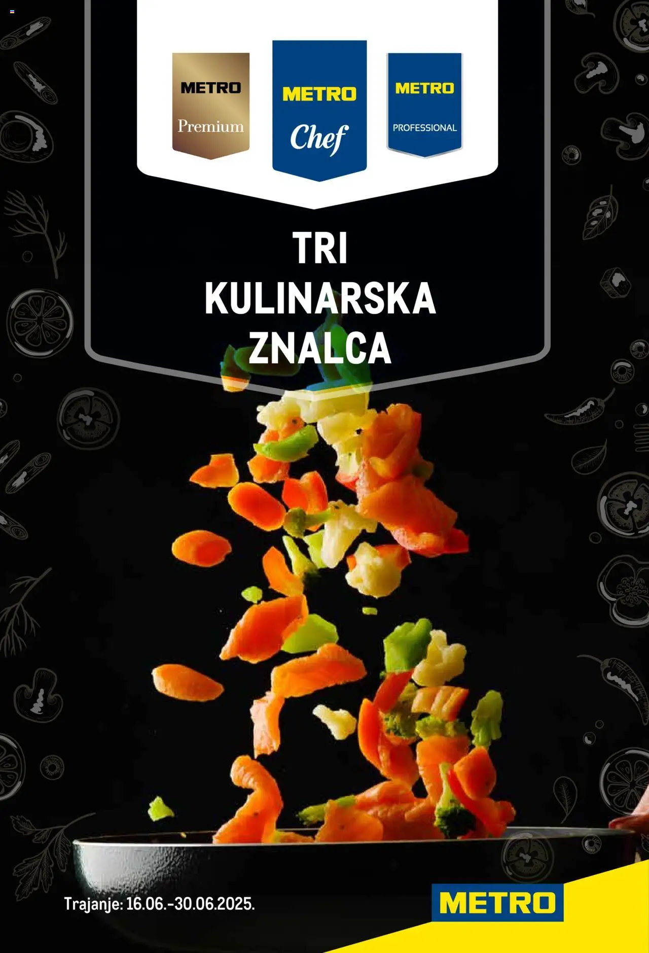 Metro aktualni Tri kulinarska znalca vrijedi od 16.06.2025 - tjedna akcija broj stranice 1