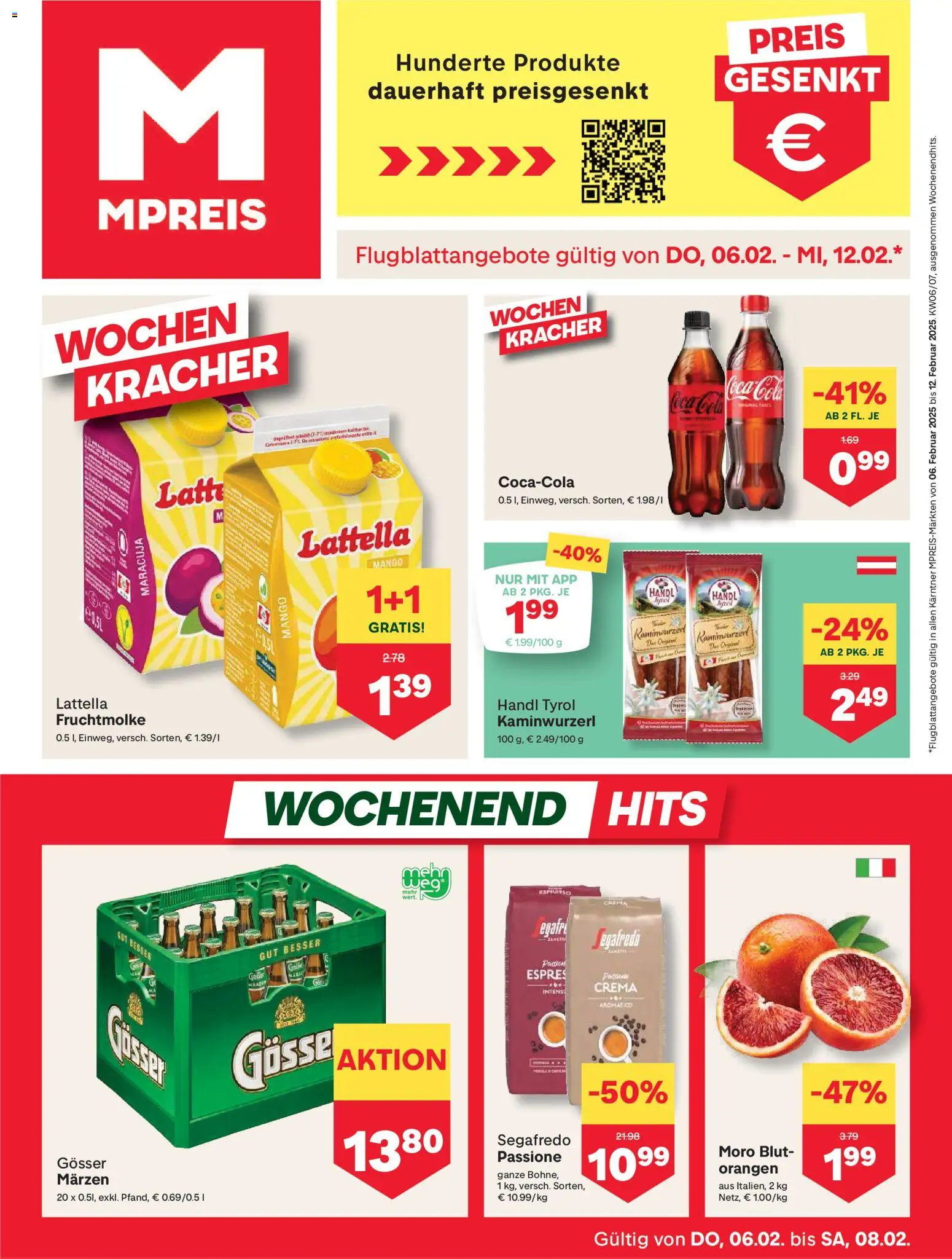 Vorschau der Angebote: MPREIS Dellach im Drautal gültig ab 06.02.2026