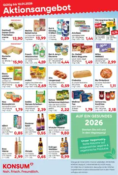 Vorschau von dem Prospekt des Geschäftes KONSUM Leipzig, gültig ab dem 05.01.2026