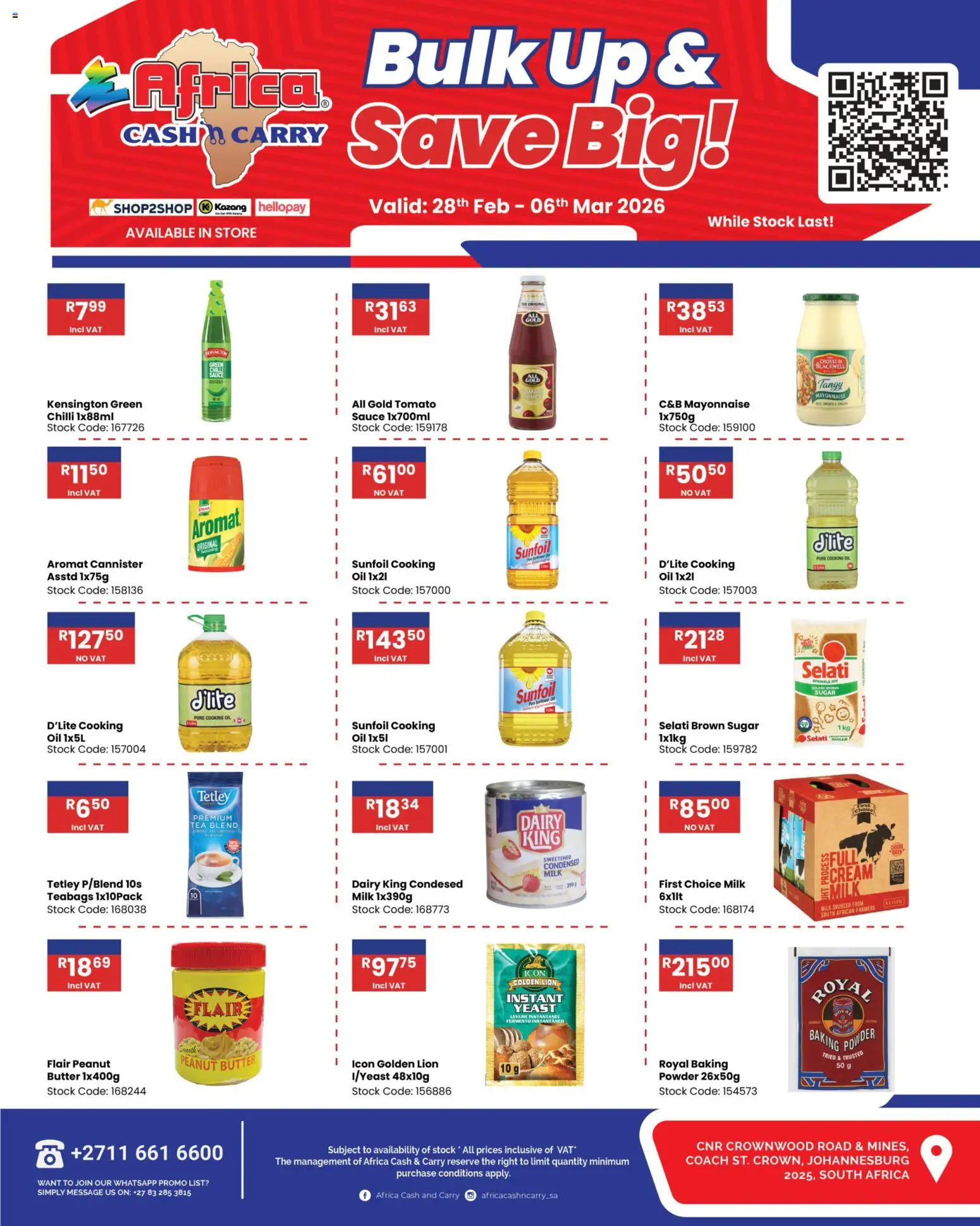 Preview of Africa Cash & Carry flyer valid from 28/02/2026