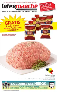 Prévisualisation de Folder de la semaine 30 du magasin Intermarché formulaire valide 22/07/2025