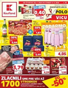 Kaufland SK - Kaufland SK Veľký Meder megtekintése, amely érvényes 2026.04.30.-től