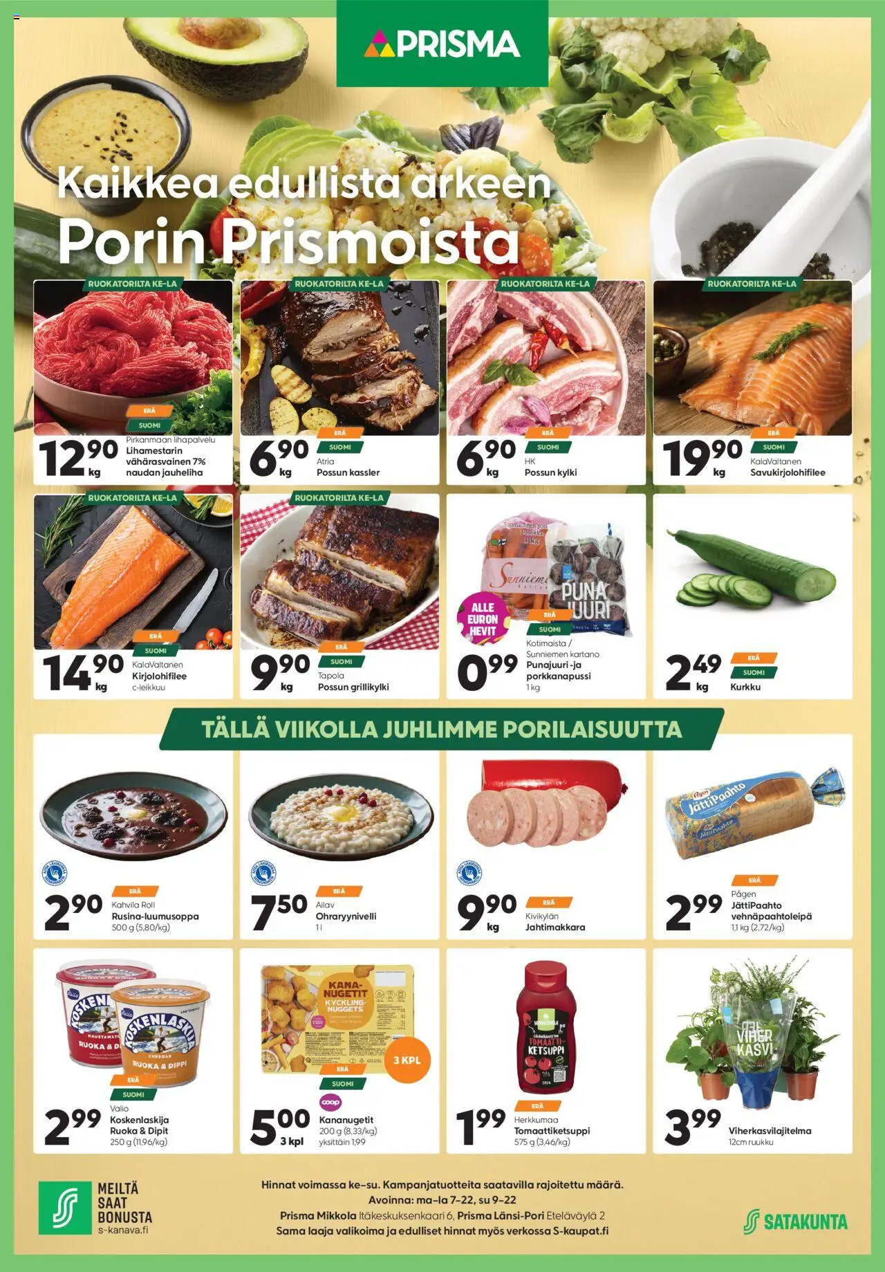 Prisma-kaupan Tarjoukset voimassa 24/09/2025 - Sivulla 1