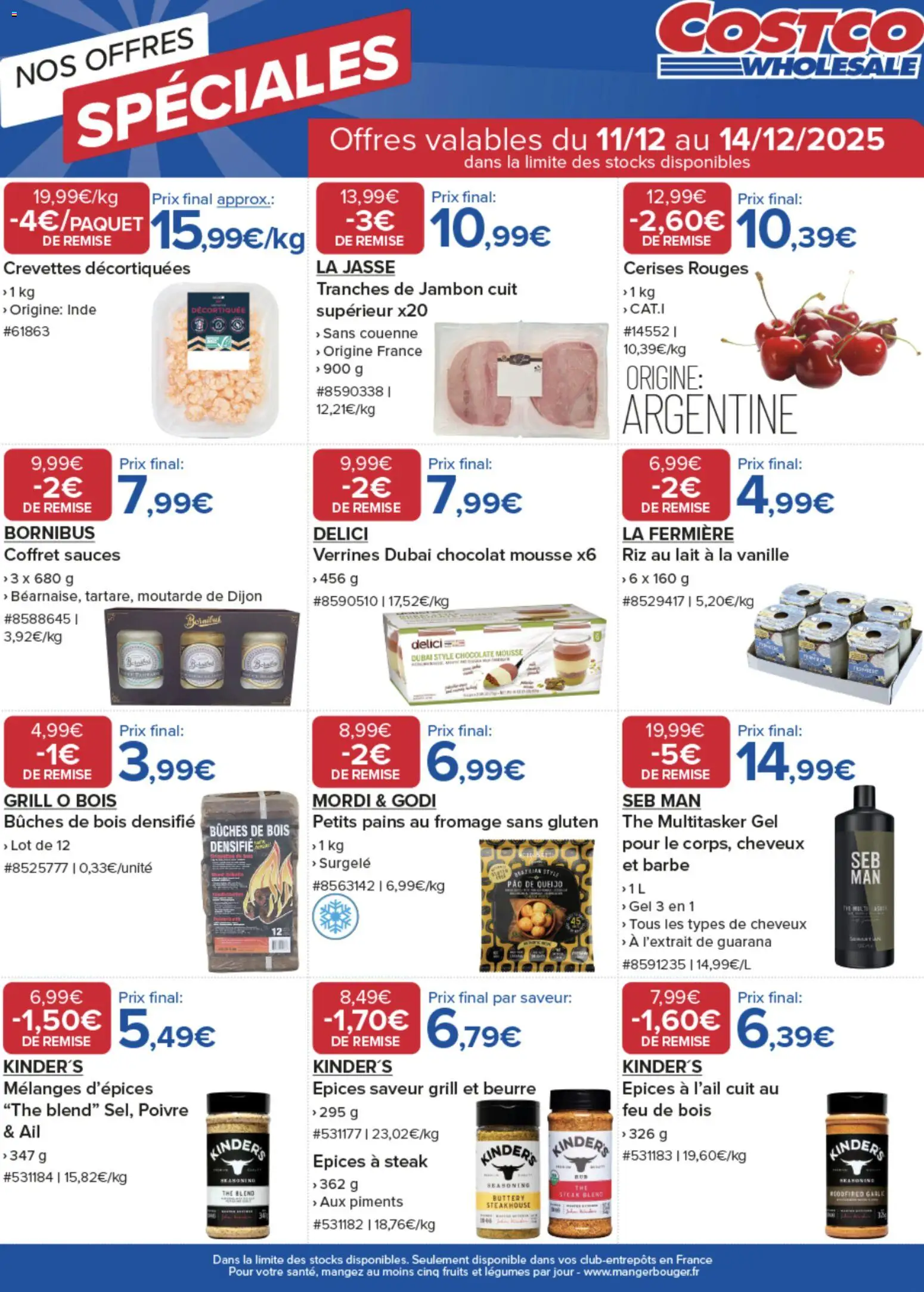 Prévisualisation de Une nouvelle sélection d'offres du magasin Costco formulaire valide 11/12/2025