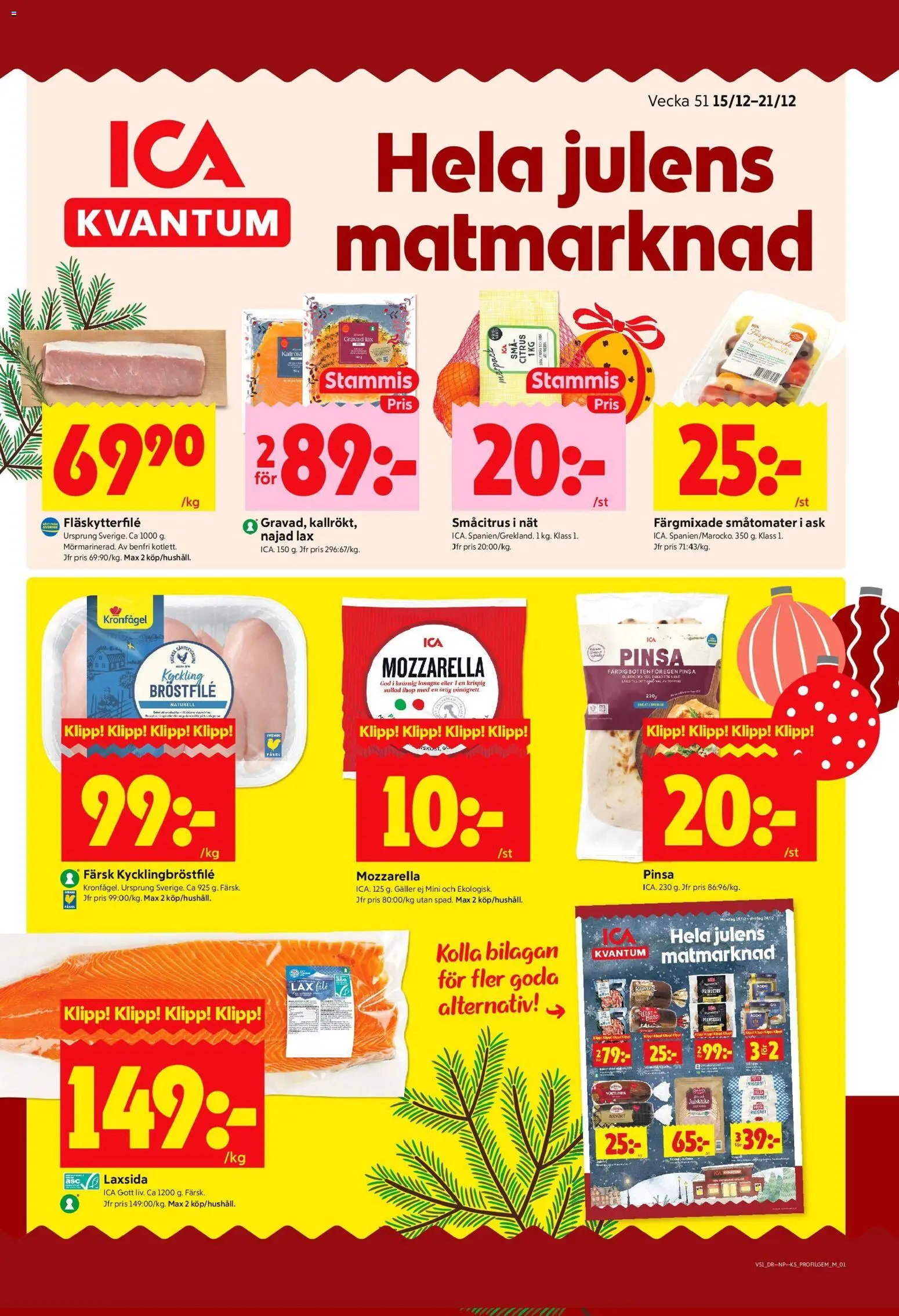 Förhandsgranska reklamblad Lidingö från butik ICA Kvantum gäller från 15/12/2025