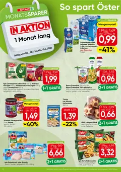 Vorschau der Angebote: Spar Spar Monatssparer gültig ab 19.03.2026