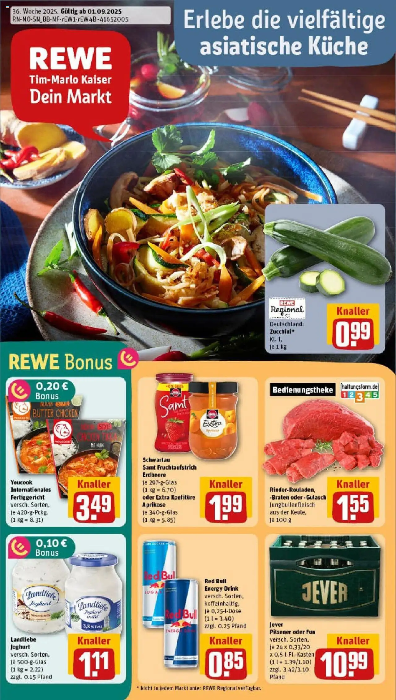 REWE Prospekt ab 01.09.2025 nächste Woche - Prospekt Wolfsburg	