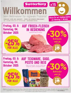 Vorschau der Angebote: Sutterlüty Flugblatt gültig ab 02.10.2025