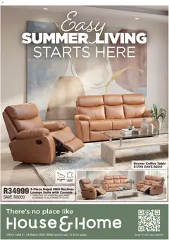 Preview of House and Home flyer valid from 09/03/2026