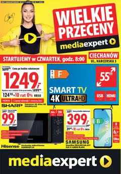 Pogląd gazetki "Wielkie przeceny - Ciechanów " ze sklepu Mediaexpert ważnej od 27.11.2025