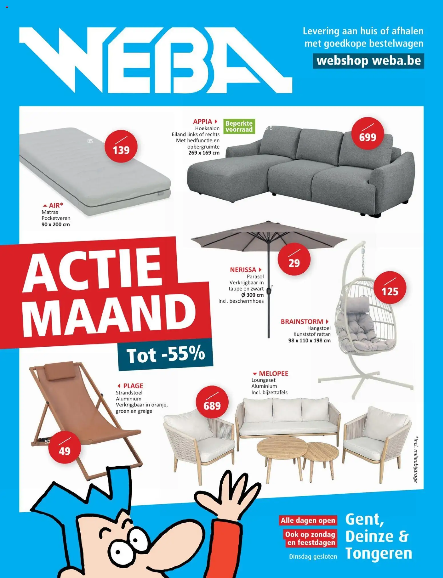 Voorbeeld van Weba Folder van winkel Weba geldig vanaf 25/03/2026