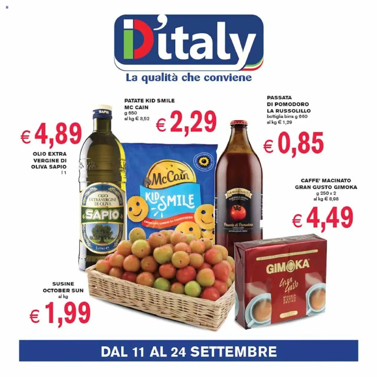 Volantino Coal valido da 11/09/2025 numero di pagina 1