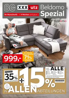 Vorschau von dem Prospekt des Geschäftes XXXL Lutz, gültig ab dem 07.12.2025