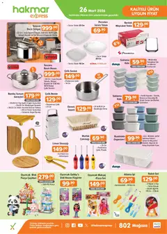 Hakmar Express Hakmar Express - Perşembe Aktüel Ürünler 26.03.2026 - Broşürünün önizlemesi