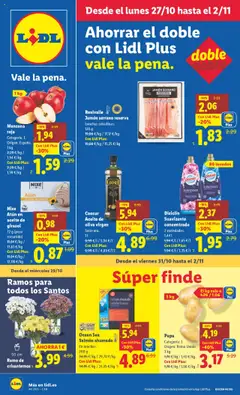 Vista previa del folleto de la tienda Lidl válido desde el 27/10/2025 